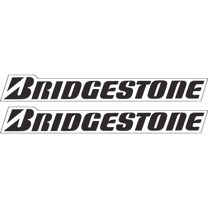 2x Bridgestone Dh Stickers Decals - DecalsHouse