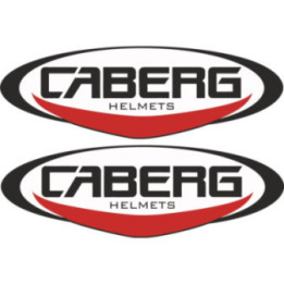 Caberg Helmets Stickers – Motorcycle Fairing Race Decals (2-Pack)