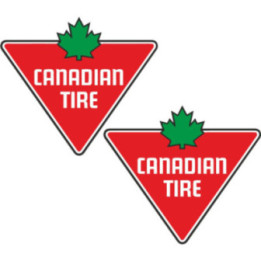 2x Canadian Tire Stickers Decals - DecalsHouse