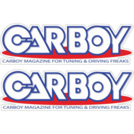 2x Car Boy Magazine Stickers Decals - DecalsHouse