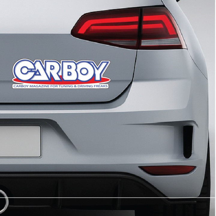 2x Car Boy Magazine Stickers Decals - DecalsHouse