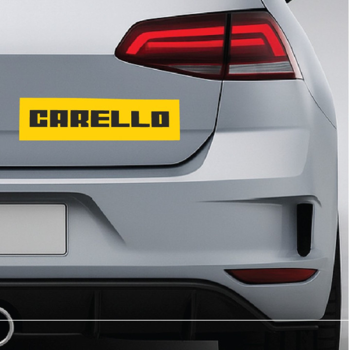 2x Carello Stickers Decals - DecalsHouse