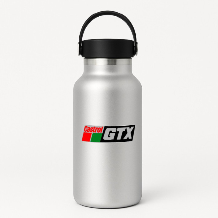 2x Castrol Gtx Style 2 Stickers Decals - DecalsHouse