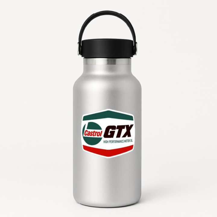 2x Castrol Gtx Style 3 Stickers Decals - DecalsHouse