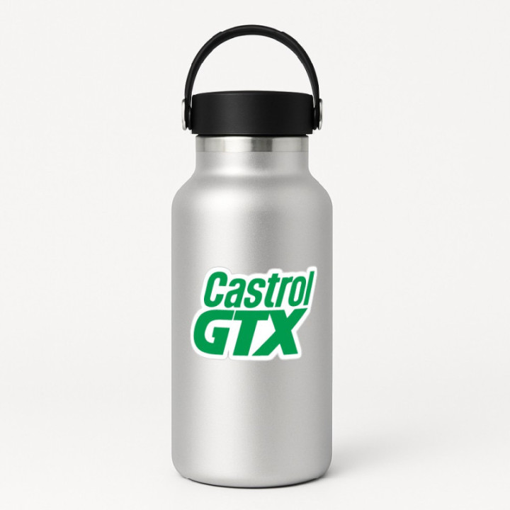 2x Castrol Gtx Style 4 Stickers Decals - DecalsHouse