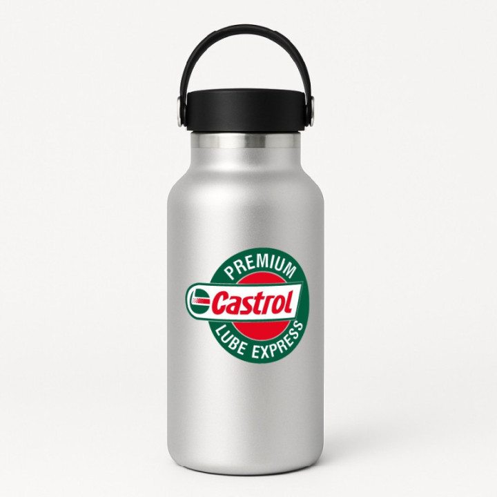2x Castrol Premium Stickers Decals - DecalsHouse