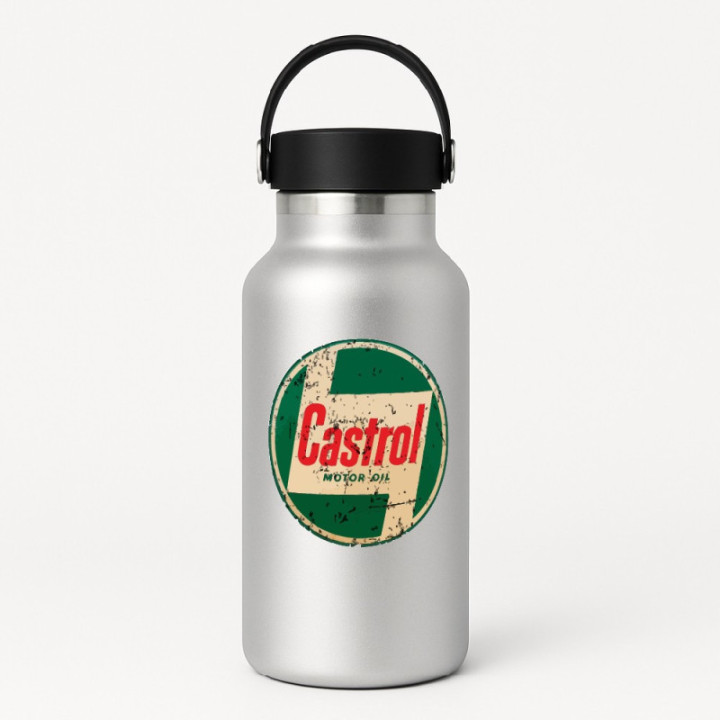 Castrol Oil Stickers – Motorsport Sponsor Racing Decals (2-Pack)