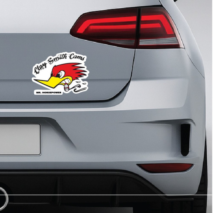 Clay Smith Cams Stickers – Mr Horsepower Hot Rod Decals (2-Pack)