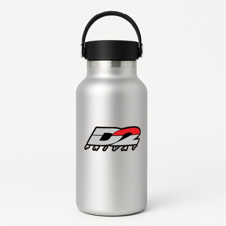 2x D2 Privat Style 2 Stickers Decals - DecalsHouse