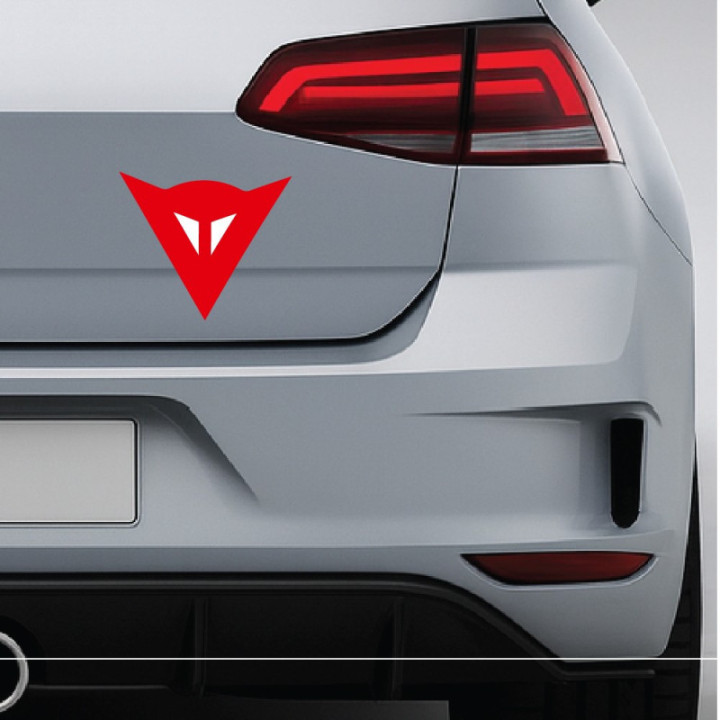 Dainese Logo Stickers – Speed Demon Decals (2-Pack)