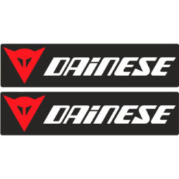 Dainese Stickers – Racing Gear Motorcycle Decals (2-Pack)