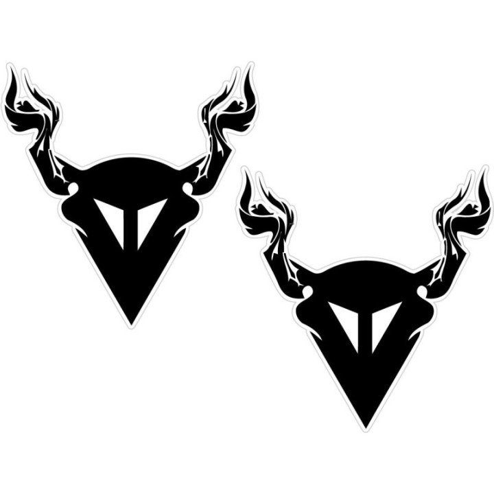 2x Dainese Style 2 Stickers Decals - DecalsHouse