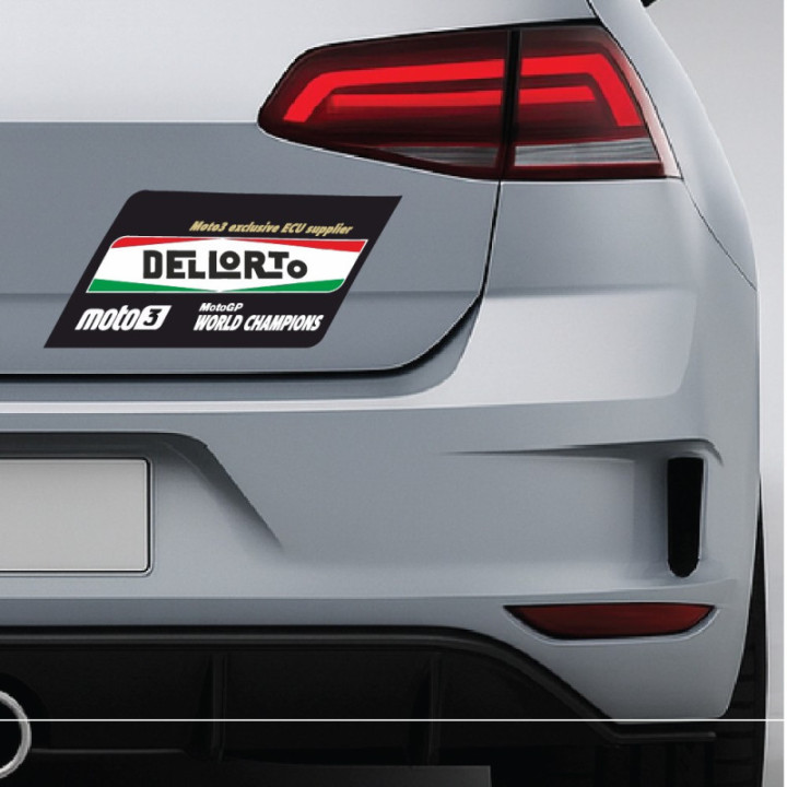 2x Dellorto Moto3 Stickers Decals - DecalsHouse