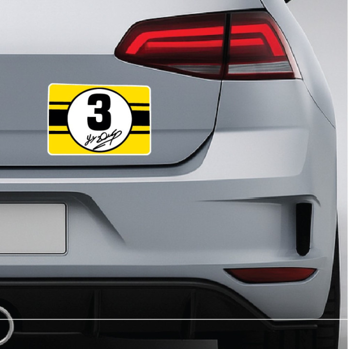 2x Dunlop Joey Stickers Decals - DecalsHouse