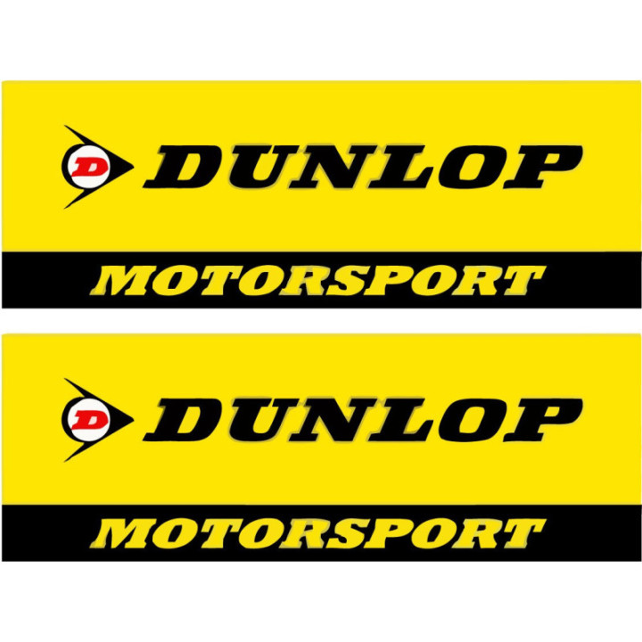 2x Dunlop Motorsport Stickers Decals - DecalsHouse