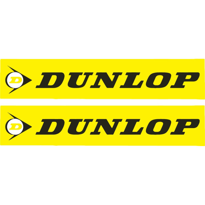 2x Dunlop Style 2 Stickers Decals - DecalsHouse