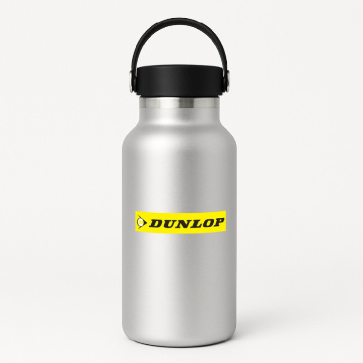2x Dunlop Style 2 Stickers Decals - DecalsHouse