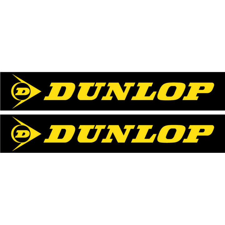2x Dunlop Style 7 [Converted] Stickers Decals - DecalsHouse