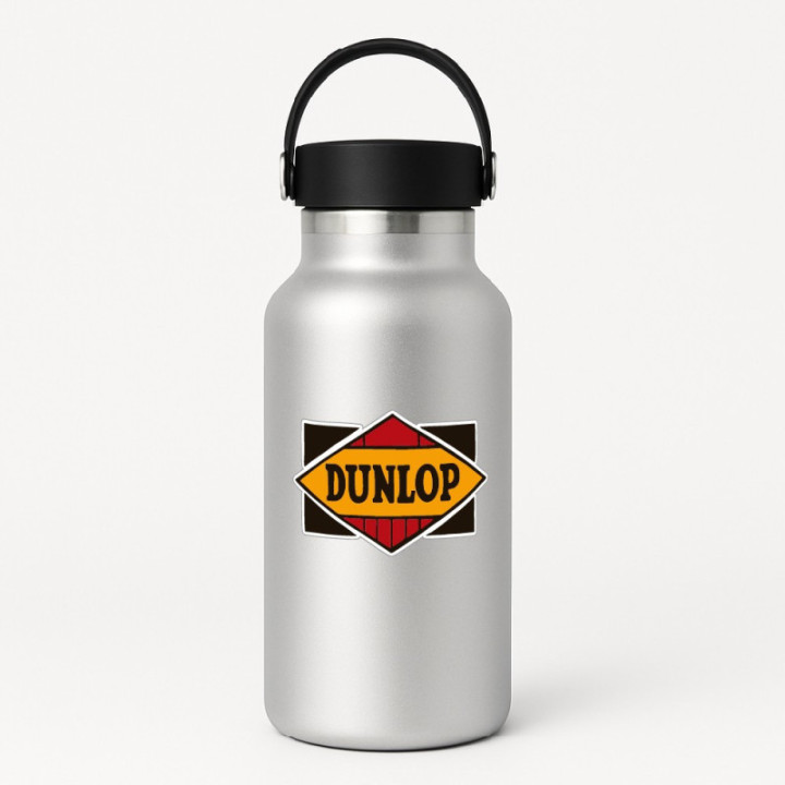 2x Dunlop Style 9 Stickers Decals - DecalsHouse