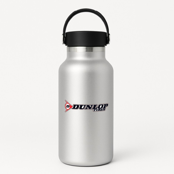 2x Dunlop Tires Stickers Decals - DecalsHouse