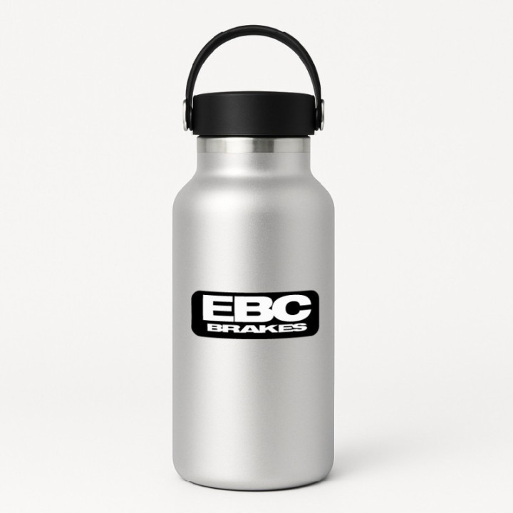 2x Ebc Brakes Black And White Stickers Decals - DecalsHouse