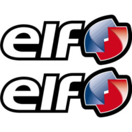 Elf Motorsport Stickers – Formula 1 Rally Racing Decals (2-Pack)