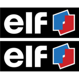 2x Elf Style 2 Stickers Decals - DecalsHouse
