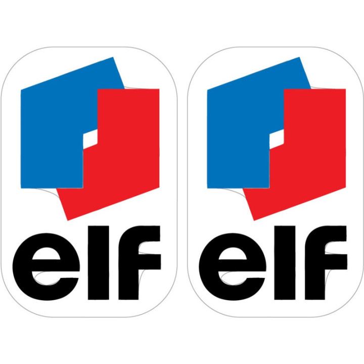 2x Elf Style 4 Stickers Decals - DecalsHouse