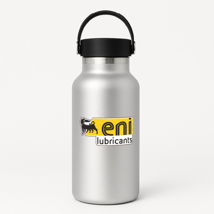 2x Eni Lubricants Stickers Decals - DecalsHouse
