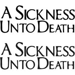 A Sickness Unto Death Stickers – Doom Metal Decals (2-Pack)