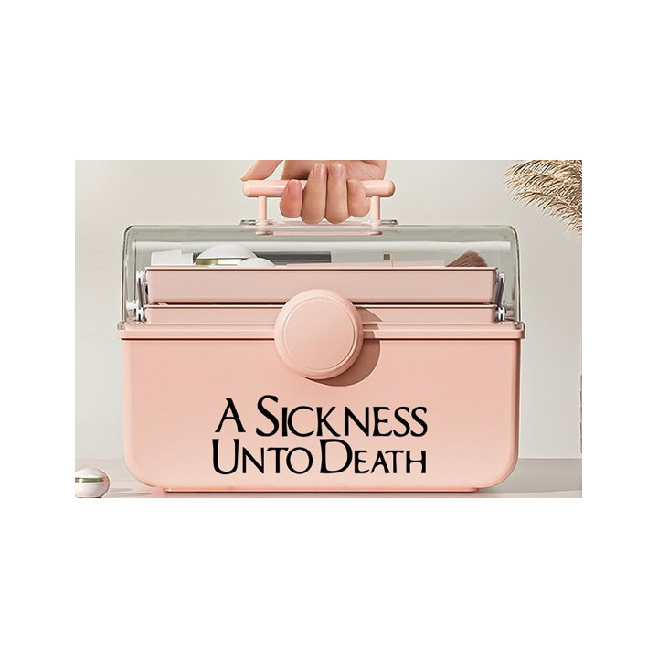 A Sickness Unto Death Stickers – Doom Metal Decals (2-Pack)