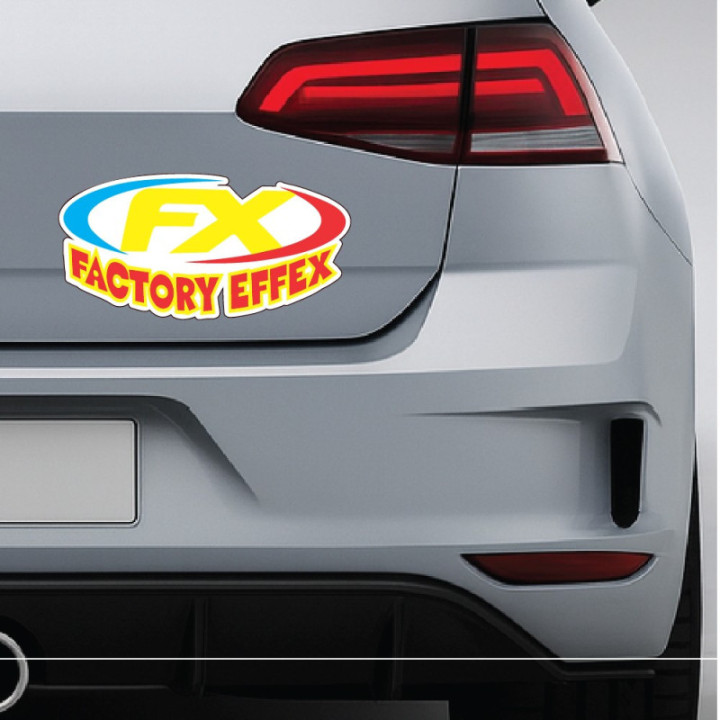 2x Factory Effex Stickers Decals - DecalsHouse