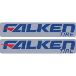 2x Falken Tire Stickers Decals - DecalsHouse