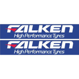 2x Falken Tyres Stickers Decals - DecalsHouse