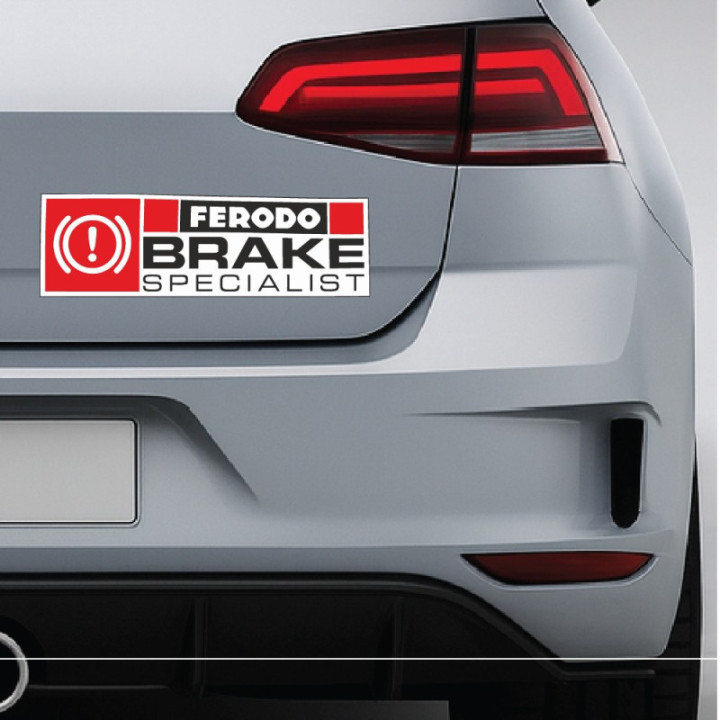 2x Ferodo Brake Specialist Dh Stickers Decals - DecalsHouse