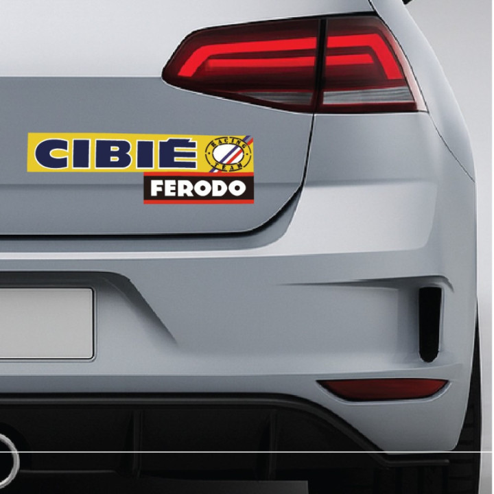 2x Ferodo Cibie Stickers Decals - DecalsHouse