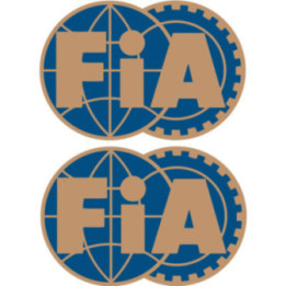 FIA Stickers – Motorsport Racing Decals Formula 1 WRC (2-Pack)