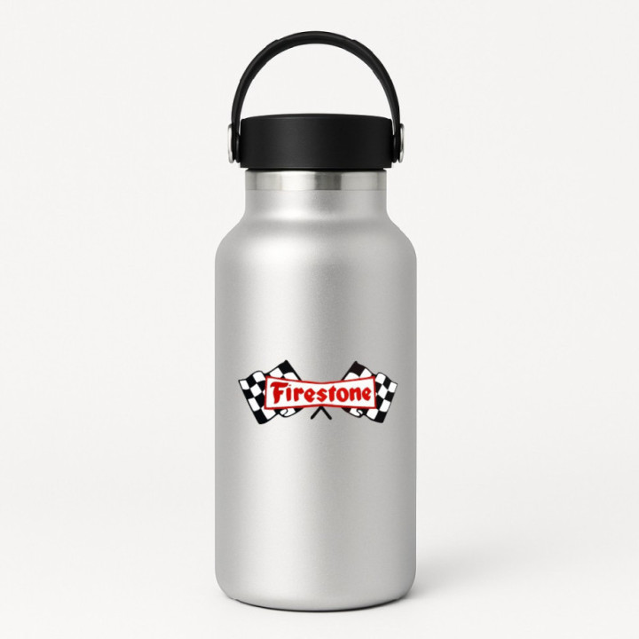 2x Firestone Flags Stickers Decals - DecalsHouse