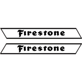 2x Firestone Stripes Stickers Decals - DecalsHouse