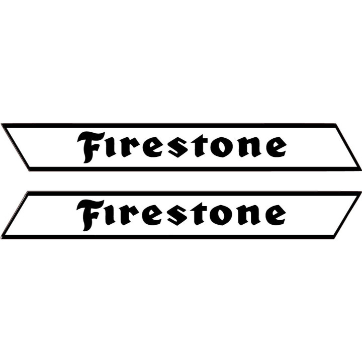 2x Firestone Stripes Stickers Decals - DecalsHouse