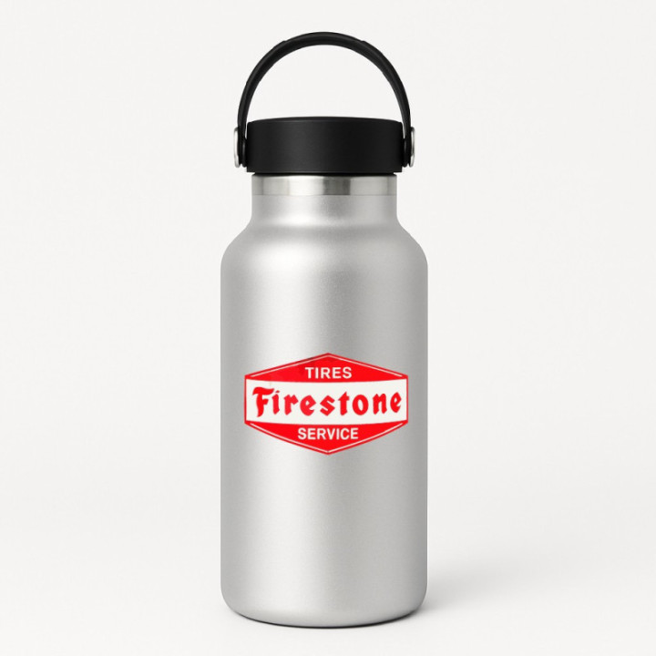 2x Firestone Style 7 Stickers Decals - DecalsHouse