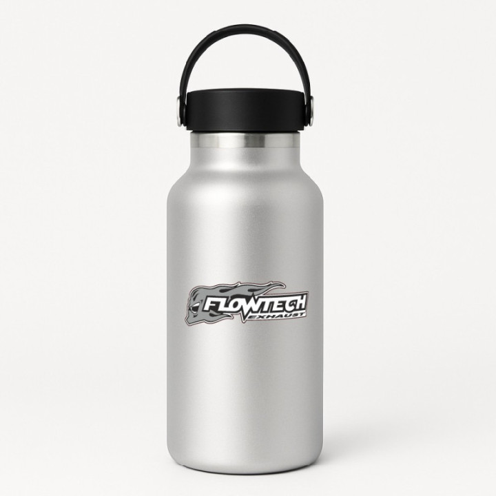 2x Flowtech Exhaust Stickers Decals - DecalsHouse