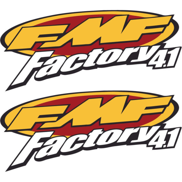 2x Fmf Factory Stickers Decals - DecalsHouse