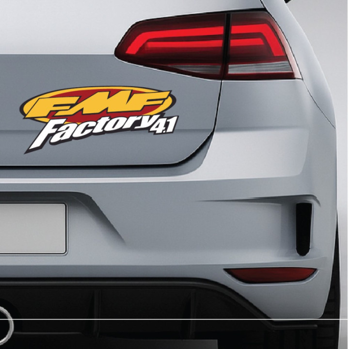 2x Fmf Factory Stickers Decals - DecalsHouse