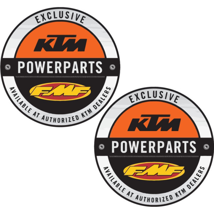2x Fmf Ktm Stickers Decals - DecalsHouse
