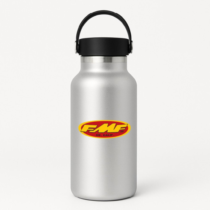 FMF Racing Stickers – Motocross Enduro Exhaust Sponsor Decals (2-Pack)