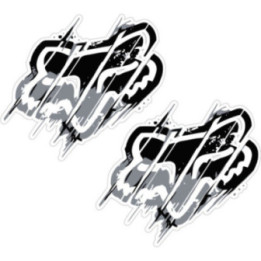 2x Fox Racing Style 10 Stickers Decals - DecalsHouse