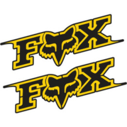 2x Fox Racing Style 11 Stickers Decals - DecalsHouse