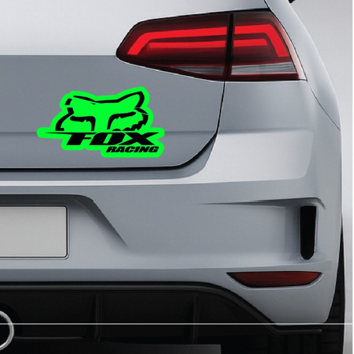 Fox Racing Style 15 Stickers – MX Motocross Decals (2-Pack)