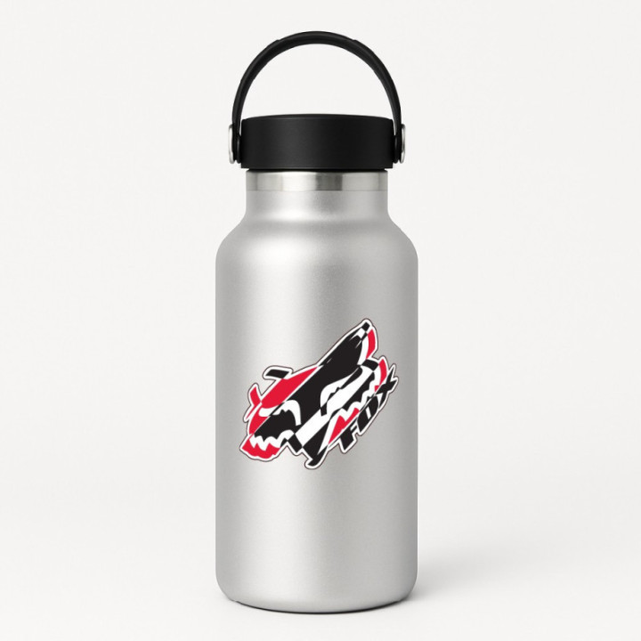 2x Fox Racing Style 20 Stickers Decals - DecalsHouse